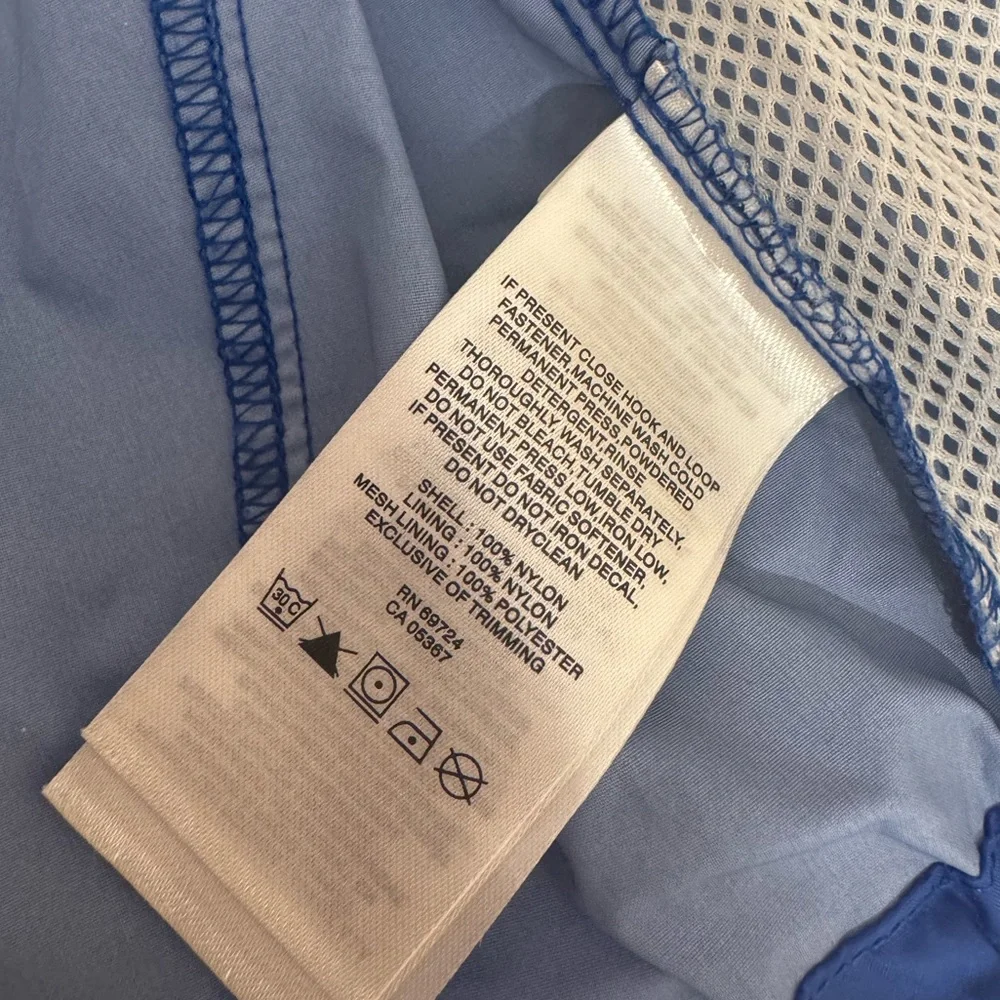 NWOT! COLUMBIA University of Kentucky Blue Windbreaker Rain Jacket